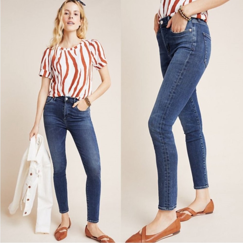 Citizens of Humanity High Rise Rocket Ankle Crop from Anthropologie